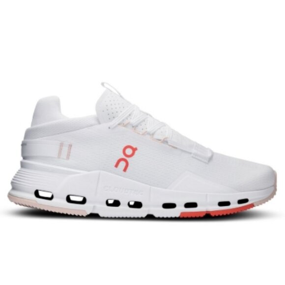 ON Cloudnova 2 Running Sneakers – White/Flame – Size 9 – NWT - Picture 4 of 6